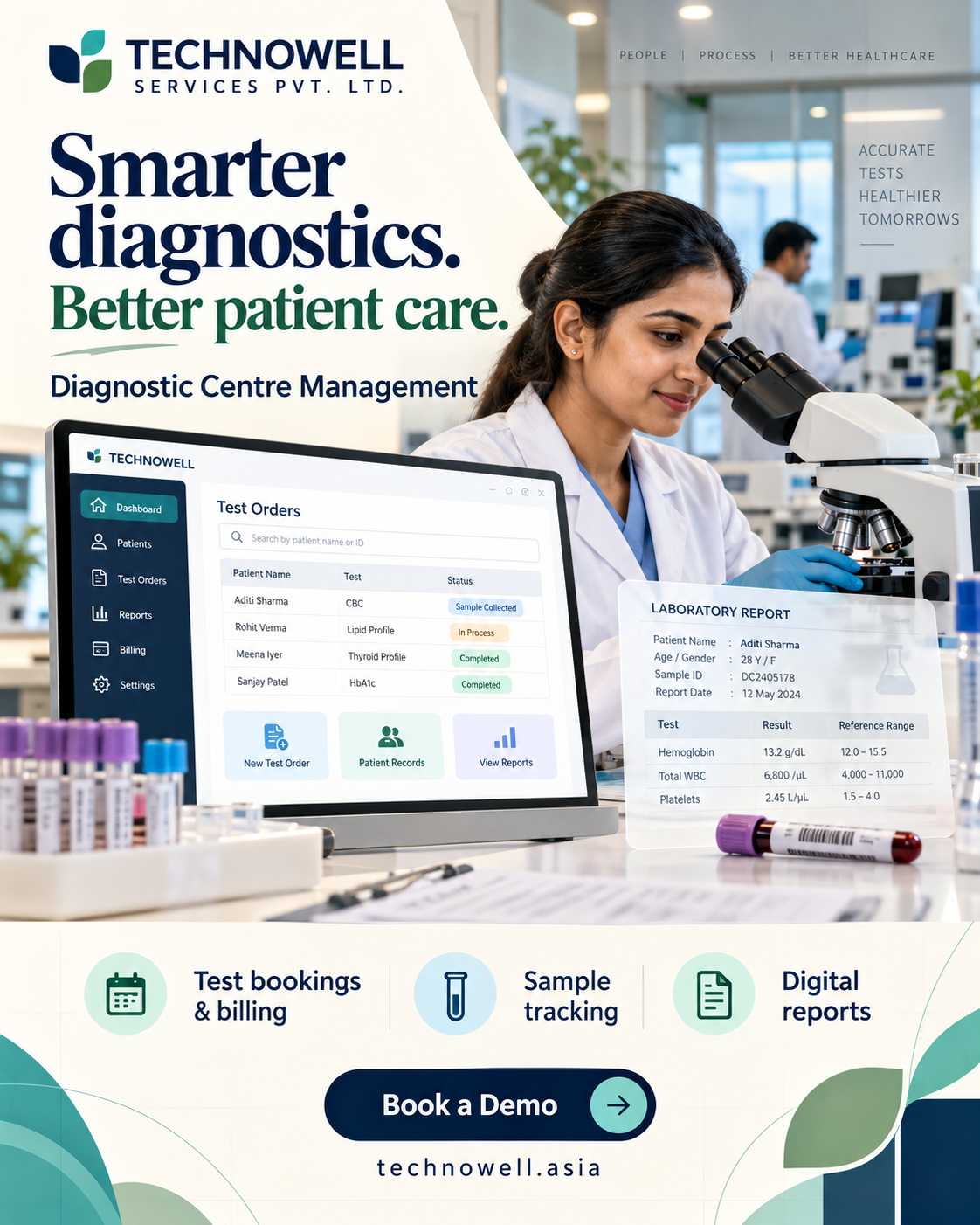 Diagnostic Centre Management